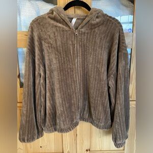 Cozy Brown Teddy Jacket